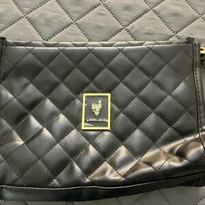 Black quilted Younique bag/purse
